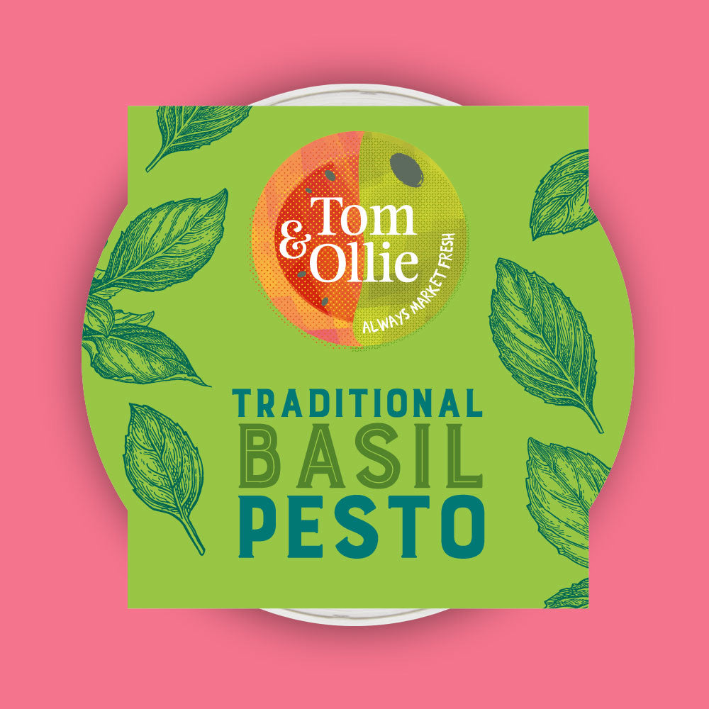 Tom & Ollie Traditional Basil Pesto