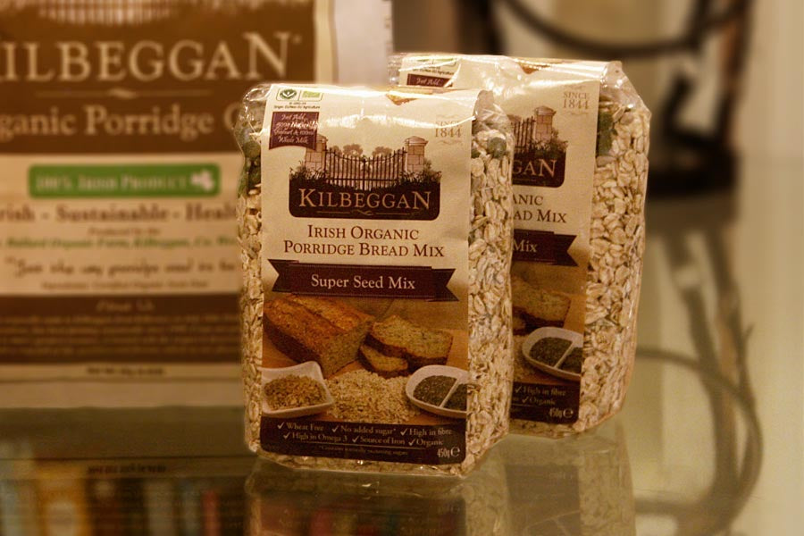Kilbeggan Irish Organic Porridge Bread Mix - Super Seed Mix 450g